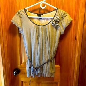 Capped Sleeve, Flowy Dress Top